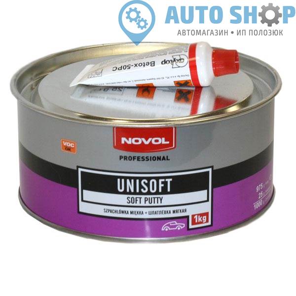 Шпатлёвка NOVOL  UNISOFT  1,0